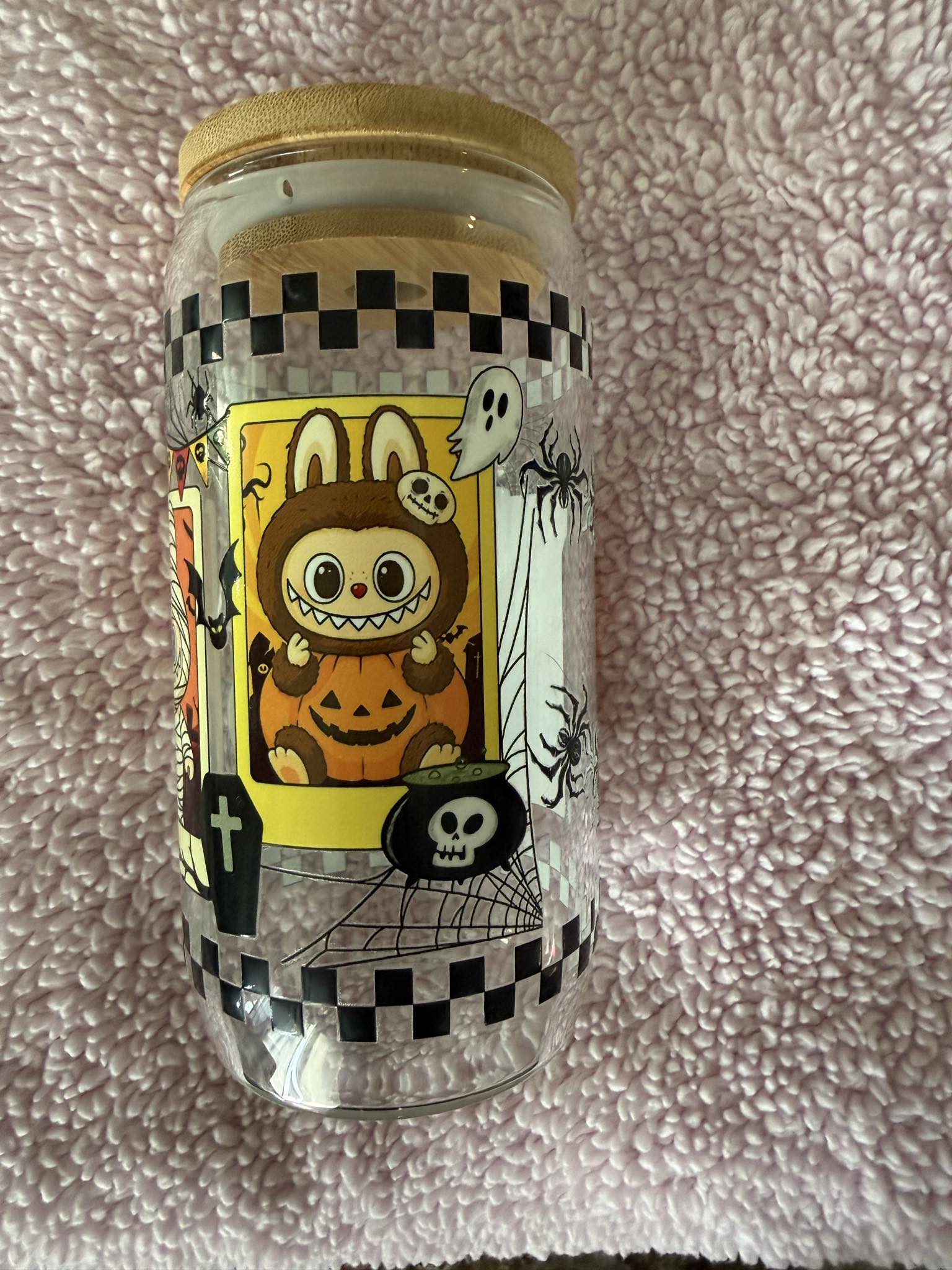 16 oz Halloween Labubu
